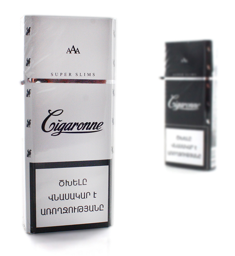 Сигареты "Cigaronne Super Slims"