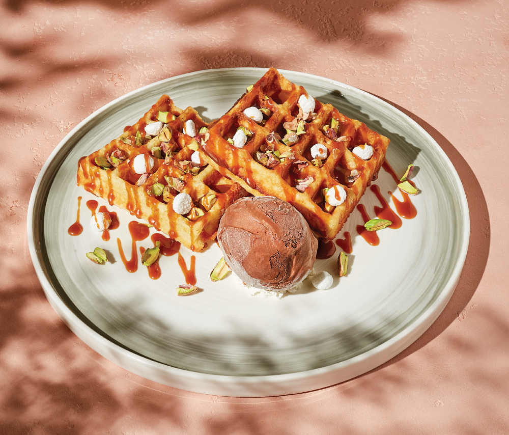 Աղի կարամել Վաֆլի