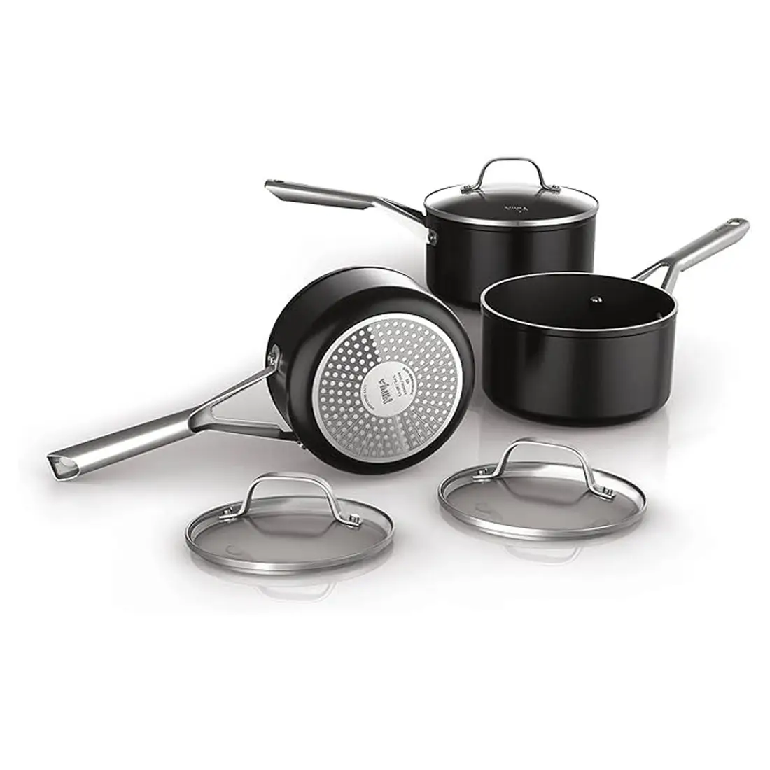 Թավաների Հավաքածու Ninja  C33000UK Foodi 3 Piece Zero Stick Saucepan Set