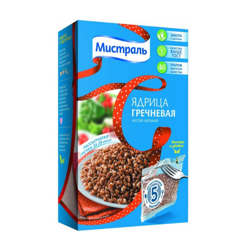 Buckwheat "Mistral" 5*80g