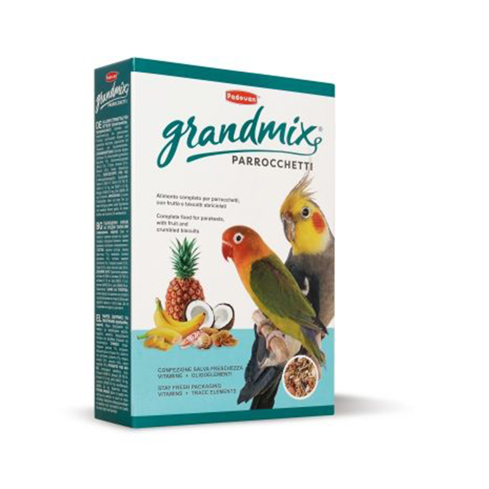 Թութակի կեր GRANDMIX parrocchetti 400գ