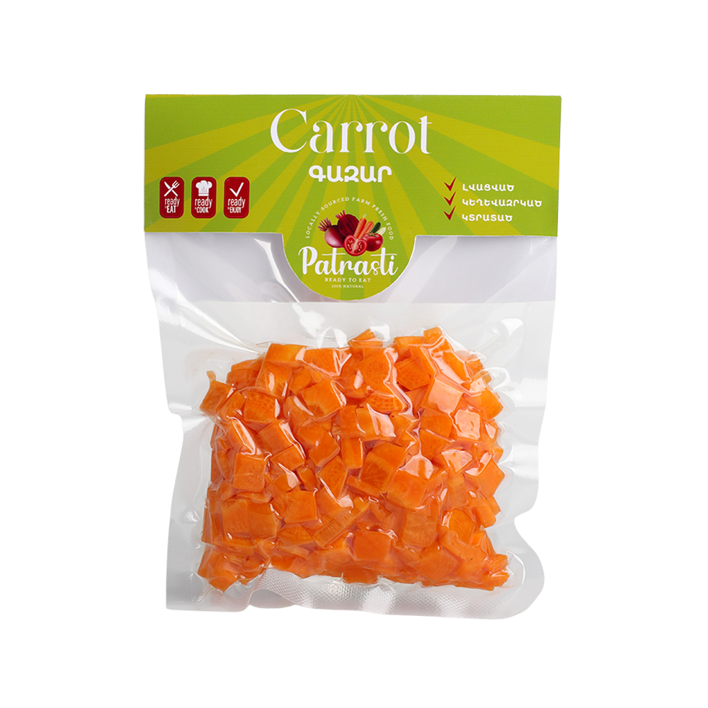 Морковь Patrasti нарезанная 100г