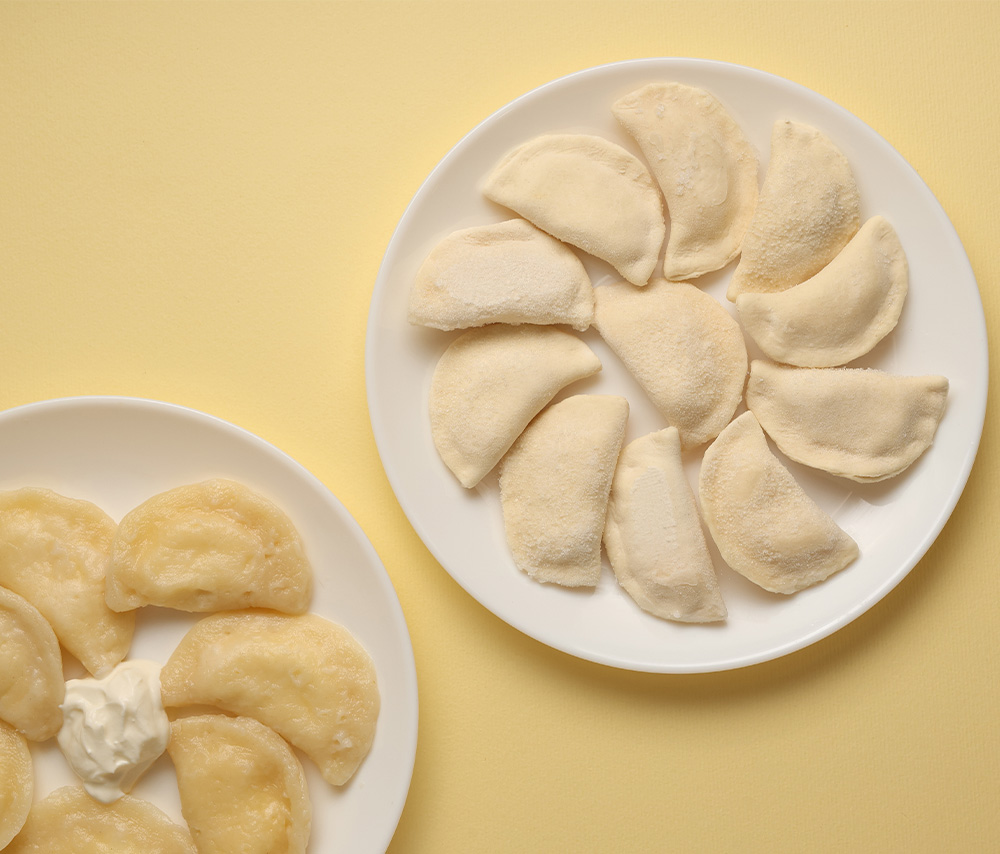 Cottage cheese dumplings