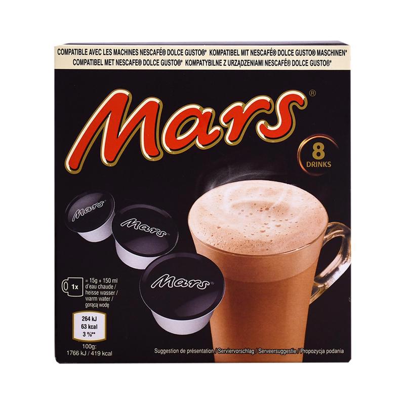 Hot chocolate capsules "Mars" 8x15g