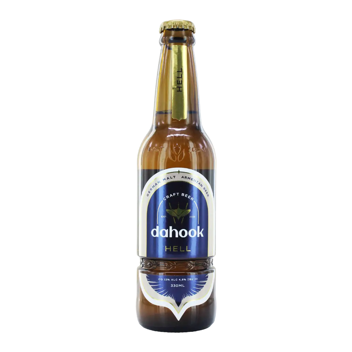 Beer "Dahook Hell" 0.33l

