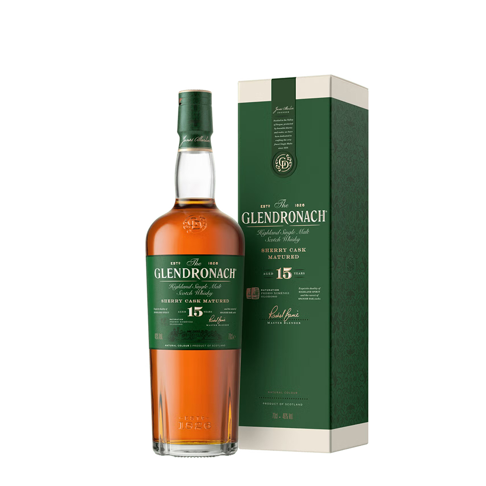 Վիսկի The Glendronach 15 Years 0.7լ + GB