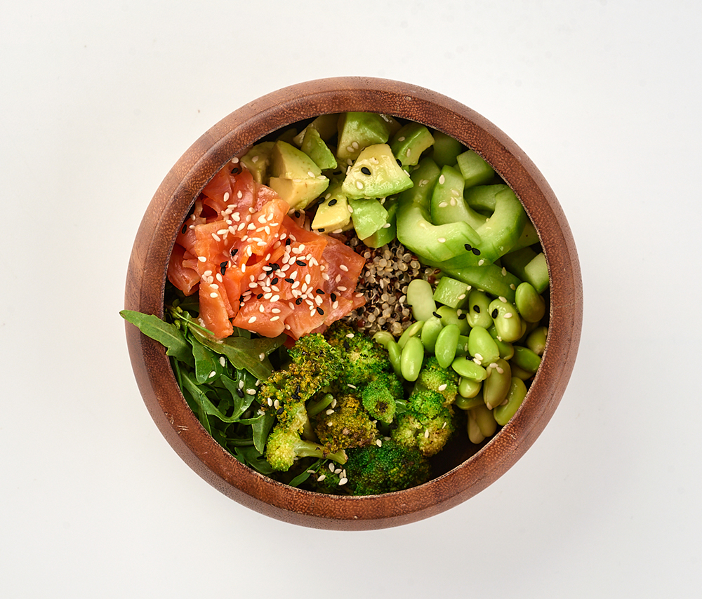 Սաղմոնով բոուլ 