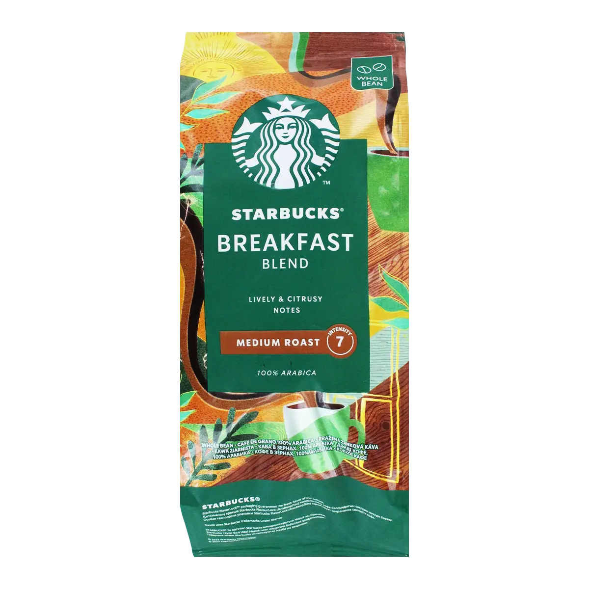 Coffee beans "Starbucks Breakfast Blend" 450g