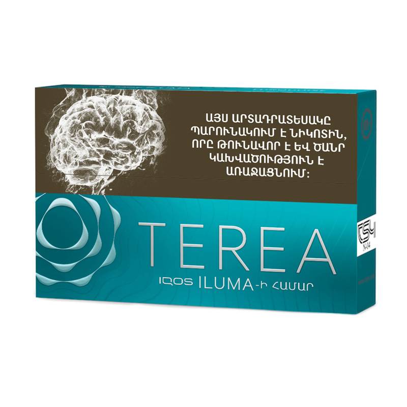 Heat-not-burn sticks "TEREA TURQUOISE"
