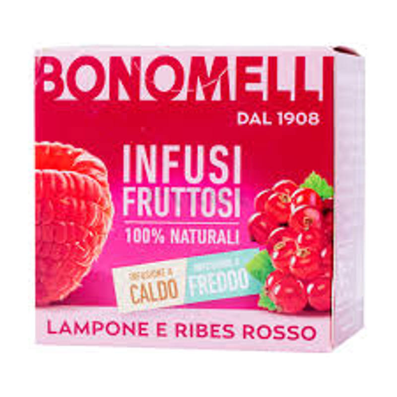Tea "Bonomelli" raspberry, red currant 24g