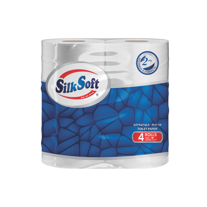 Toilet paper "Silk Soft" 4 pcs.