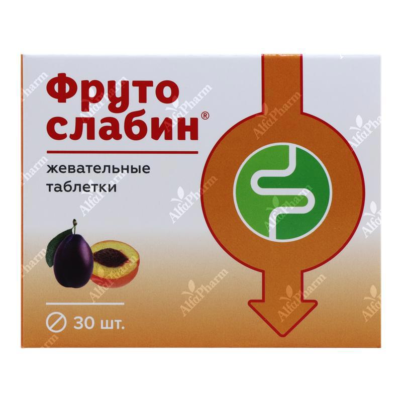 Фрутослабин жев таб 600мг х 30