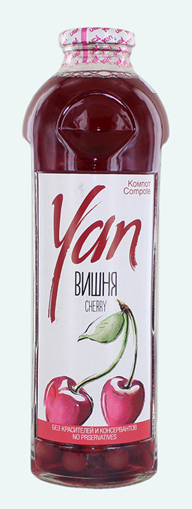 Compote "Yan" 930ml Cherry 