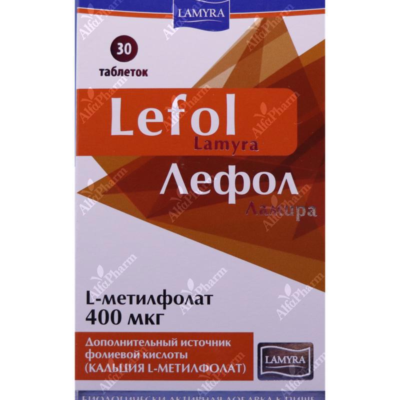 Лефол Ламира таб 400мкг х 30