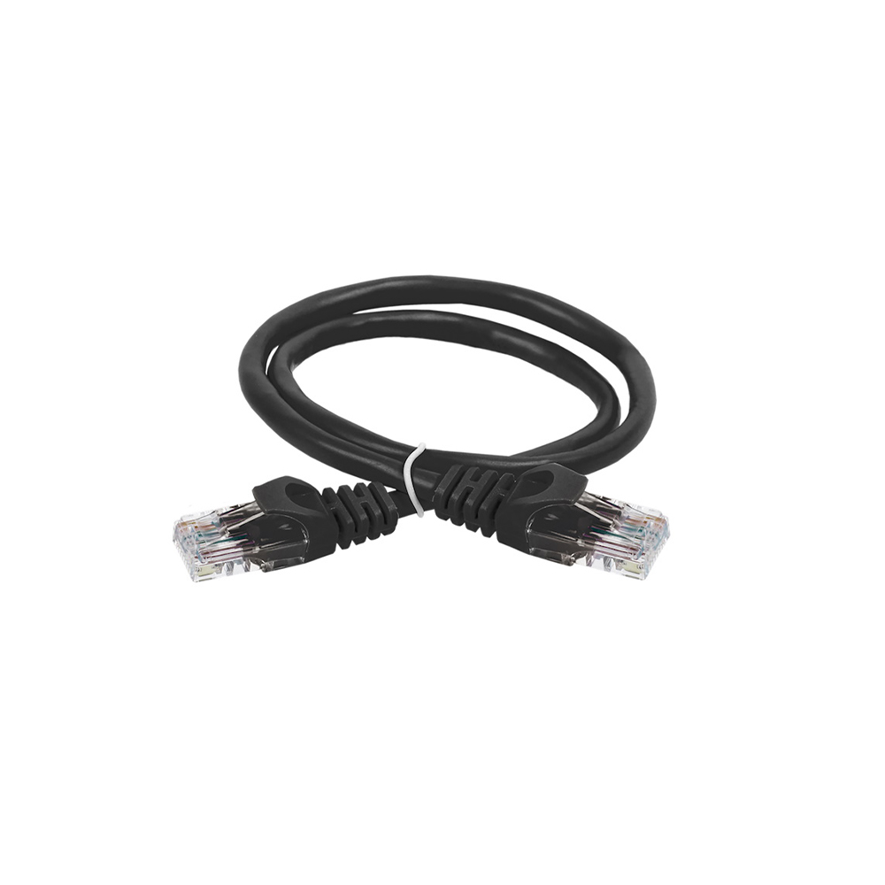 Ցանցային մալուխ ծայրակալով ITK 5m PC09-C6UL-5M Black