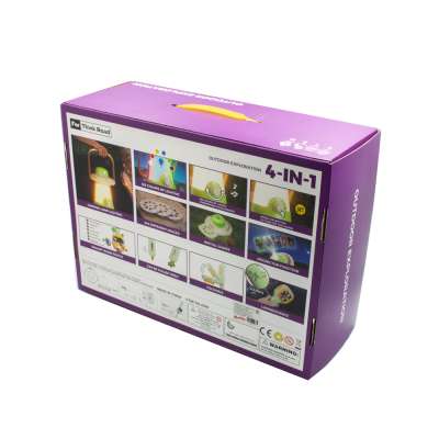 Քեմփինգի հավաքածու լապտերով