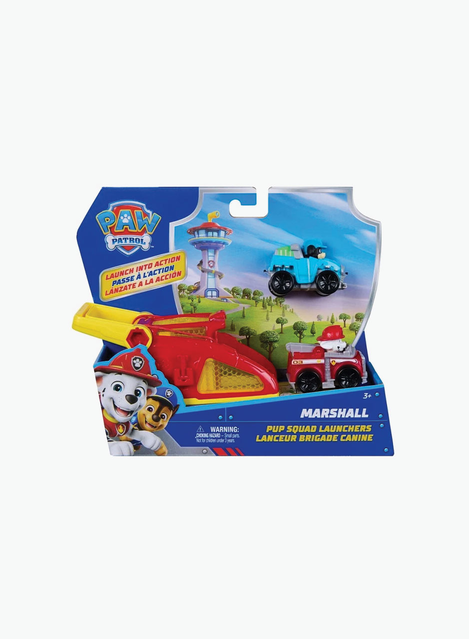 Spin Master Paw Patrol արձակիչ մեքենաներով «Մարշալ»