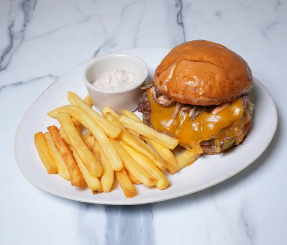 Angus smash burger