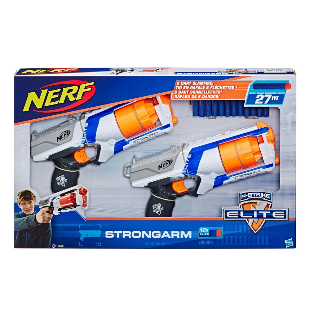 Nerf ինքնաձիգ 2 հատ 12 փամփուշտներով Hasbro 
