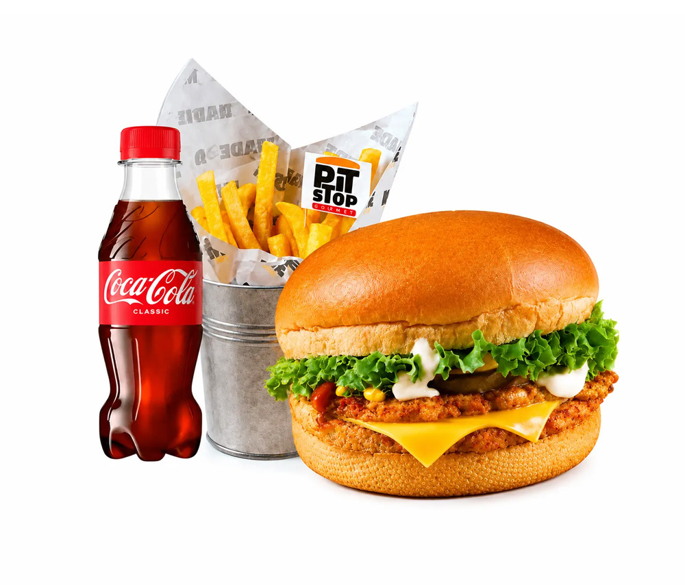 California Cheese Burger Combo