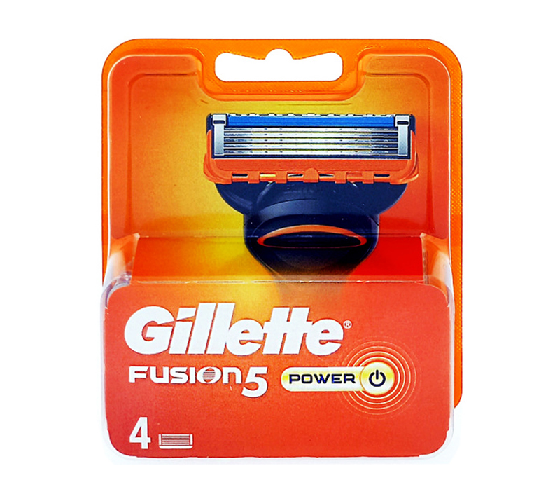 Кассеты для бритвенного станка "Gillette Fusion 5" 4 шт