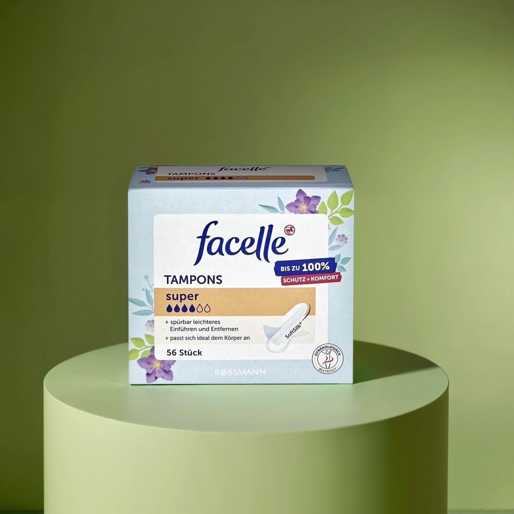 FACELLE TAMPONS SUPER, 56 PCS