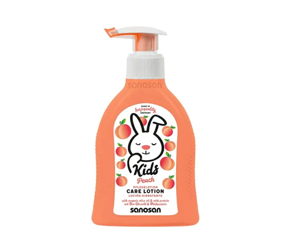Sanosan Kids Care Lotion Peach 200ml 3603