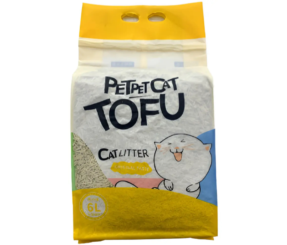 Կատվի լցանյութ Tofu Բնական 2.5կգ