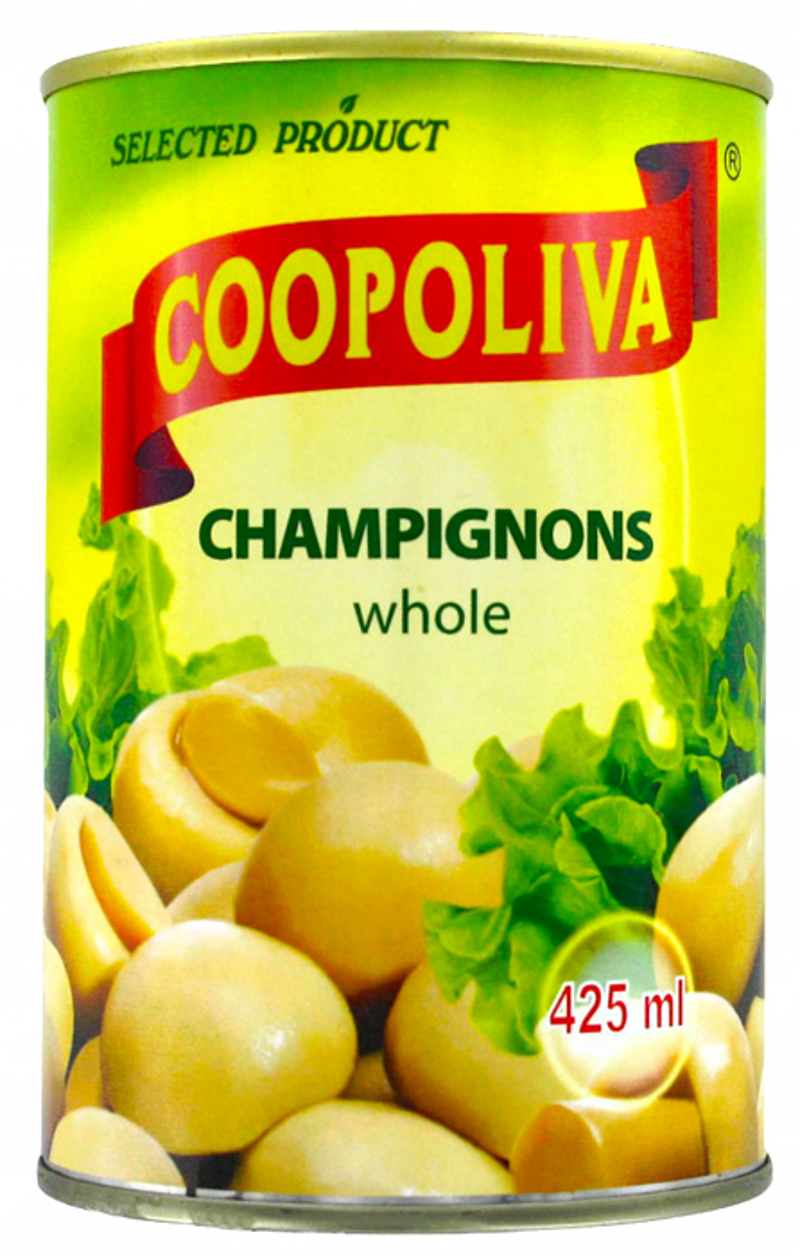 Շամպինյոն մարինացված ամբողջական "Coopoliva" 400գ