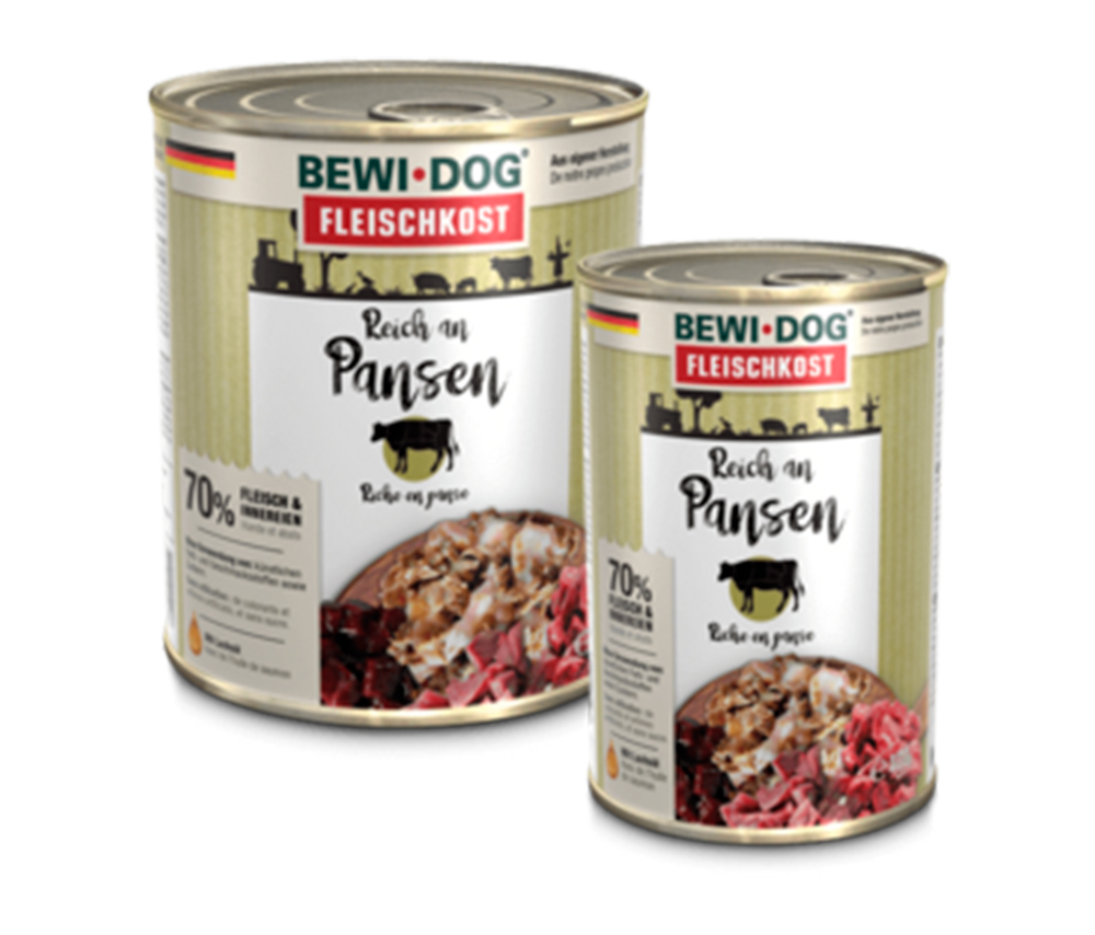 Wet food for dogs BEWI DOG Beef 800 g