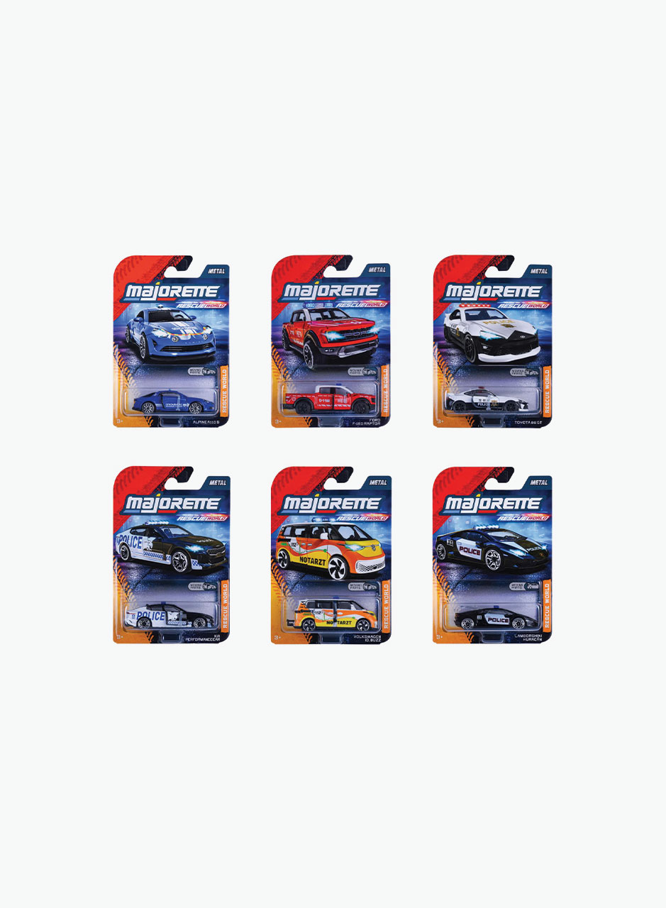 Majorette Car "Rescue World"