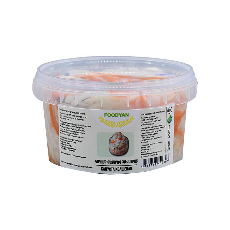 Sauerkraut "Foodyan" 400g