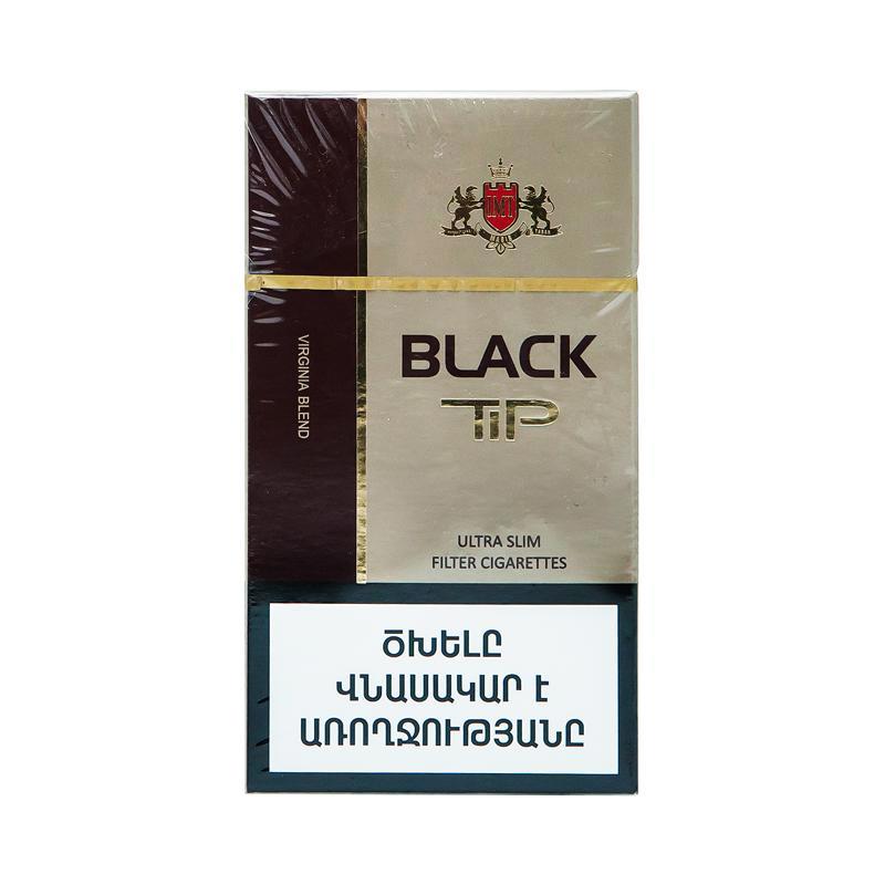 black slim cigarette Cigarettes 