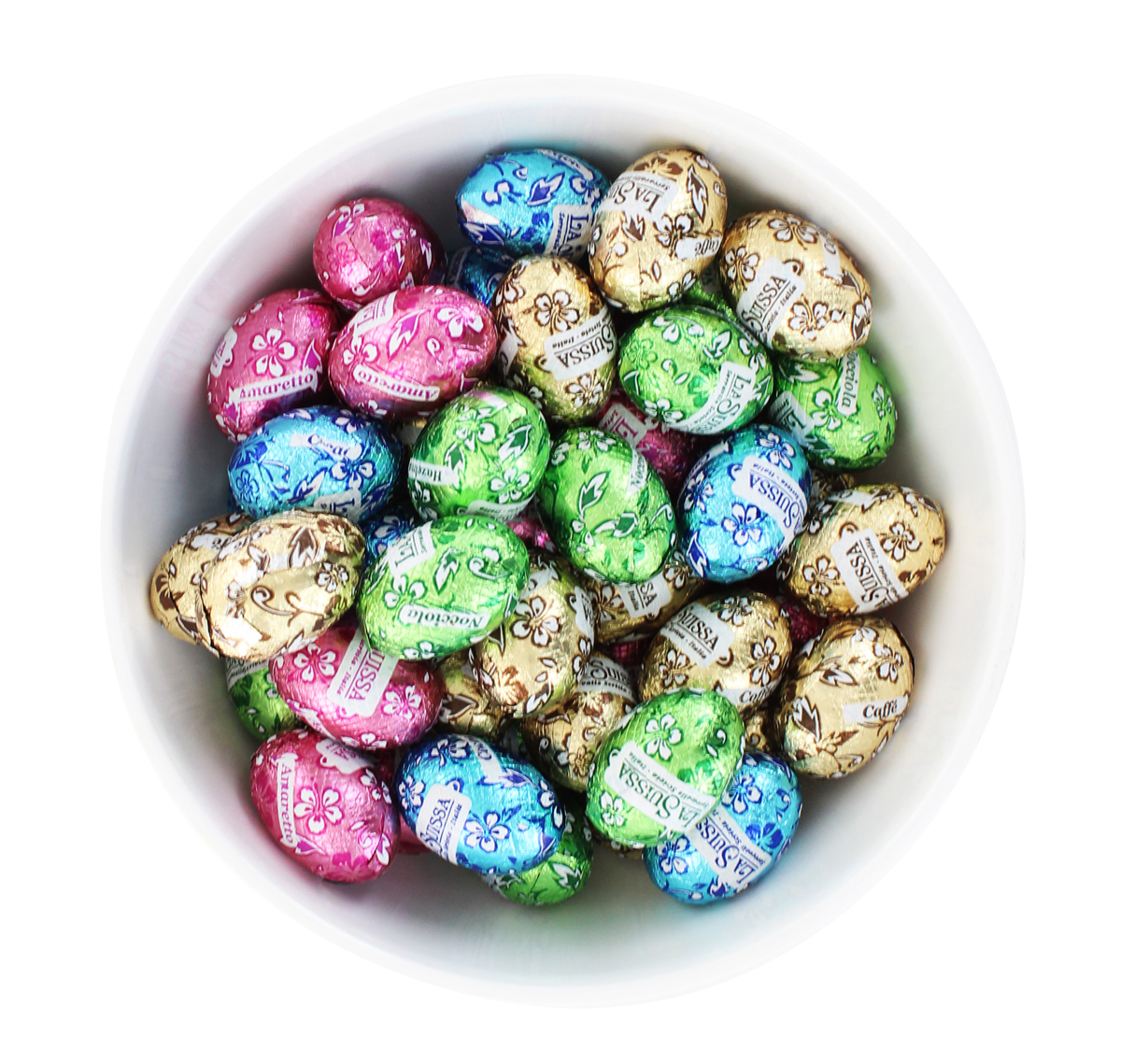 Chocolate eggs "La Suissa"
