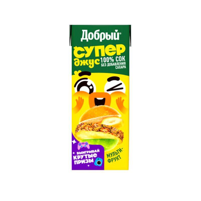 Сок "Добрый" мультифрут 0.2л