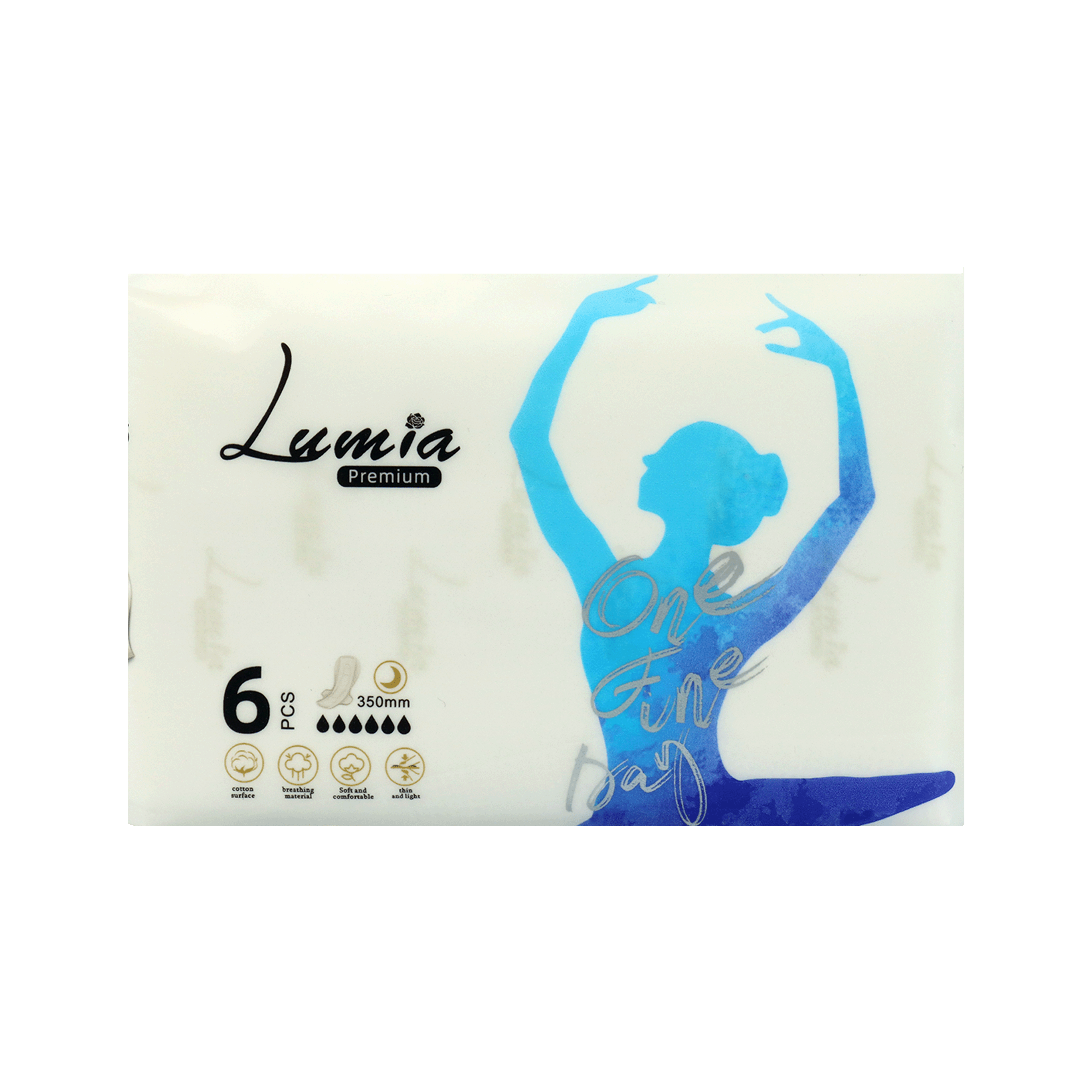 Pads "Lumia" One Fine Day, night 6pcs