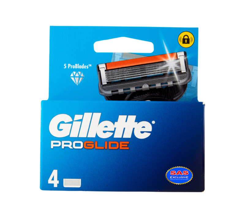 Кассеты для бритвенного станка "Gillette Proglide" 4 шт