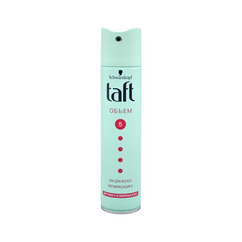 Hair fixation spray "Taft" Volume, mega fixing №5 250ml