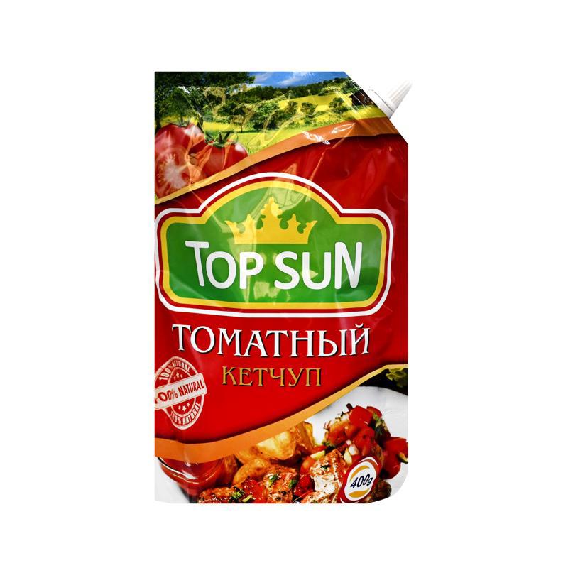 Кетчуп "Топ Сан" томатный 400г