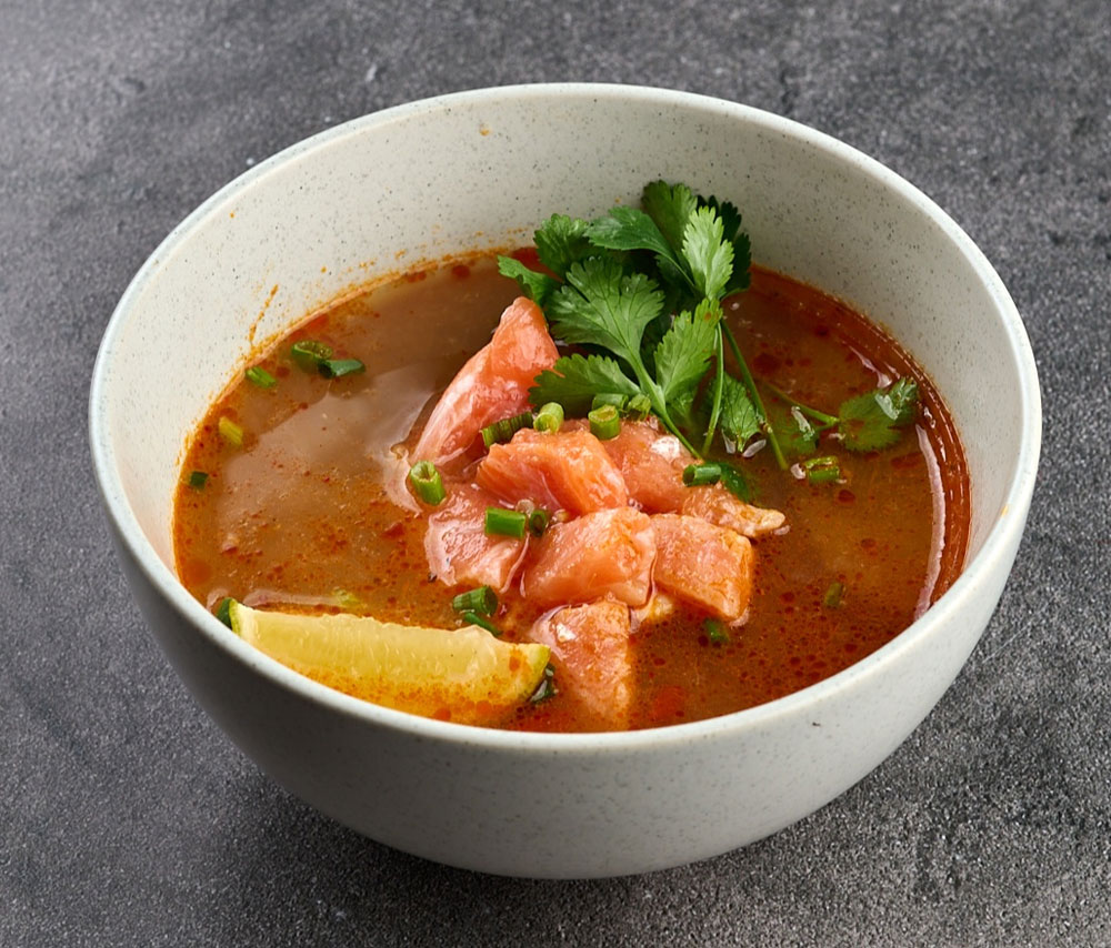 Thai fish soup