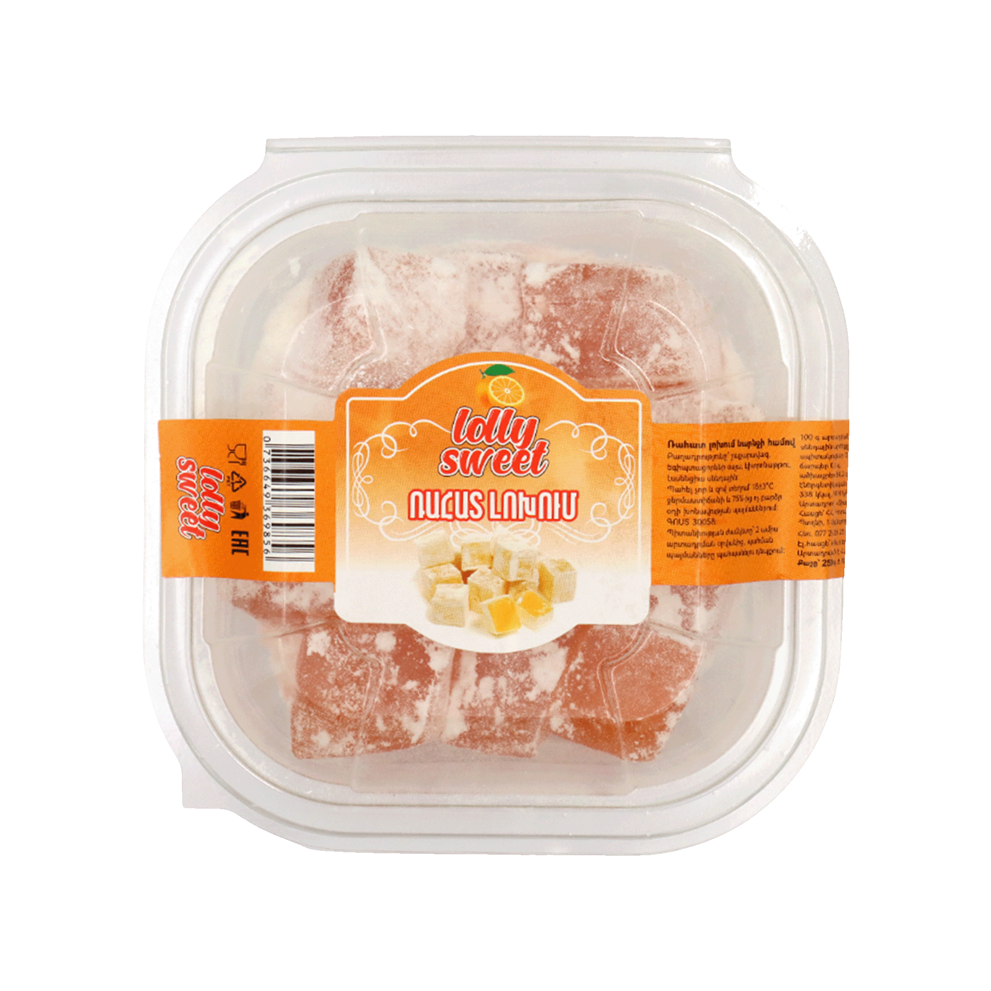 Ռահաթ-լոխում «Լոլի Սվիթ» նարինջ 250գր