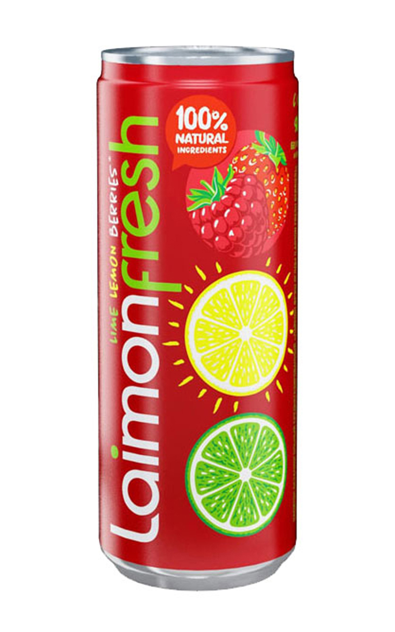 Non-alcoholic drink Berry "Laimon Fresh" 0.33l

