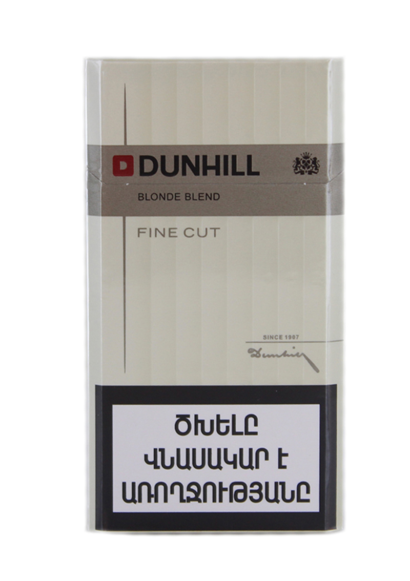 Cigarettes "Dunhill Fine Cut White" 