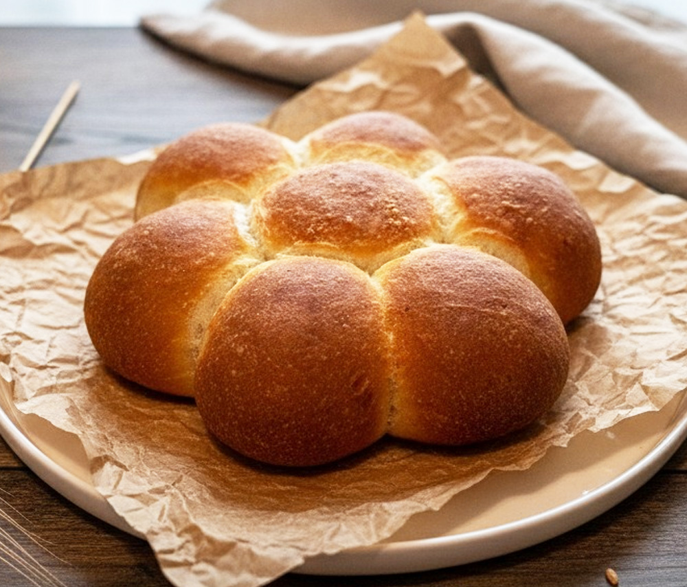 Stone bread Flower