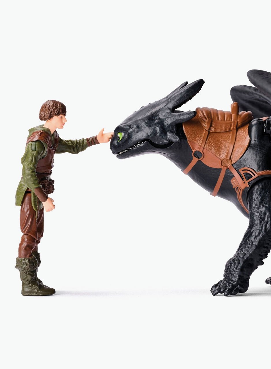 Spin Master Figurine Dreamworks Dragons "Toothless and Hiccup"