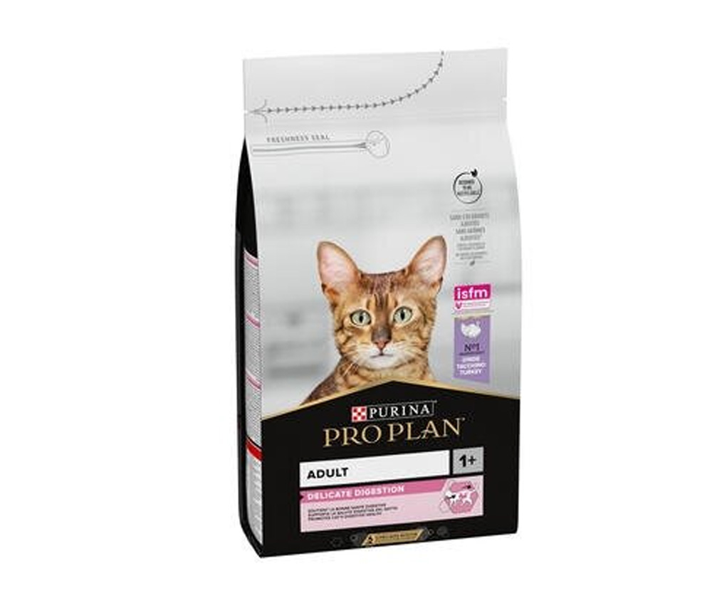 Կատվի չոր կեր Pro Plan Adult Cat (հասուն կատուների համար) Հնդկահավի մսով 1կգ