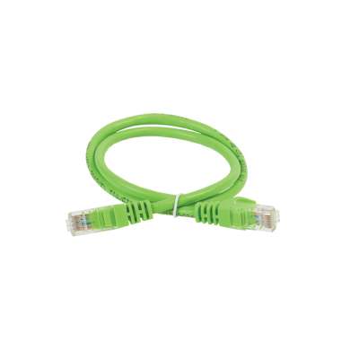 Ցանցային մալուխ ծայրակալով ITK 1m PC02-C6U-1M Green