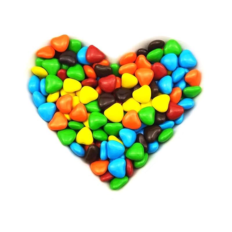 Dragee "Bona Bon" hearts, colored kg