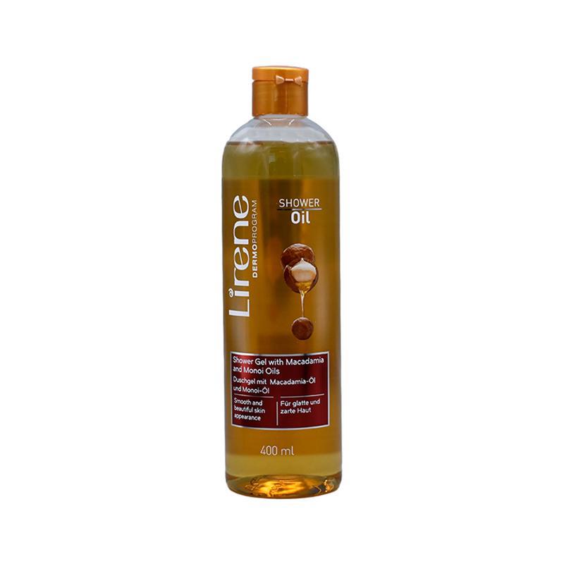 Shower gel "Lirene" macadamia and monoi oils 400ml