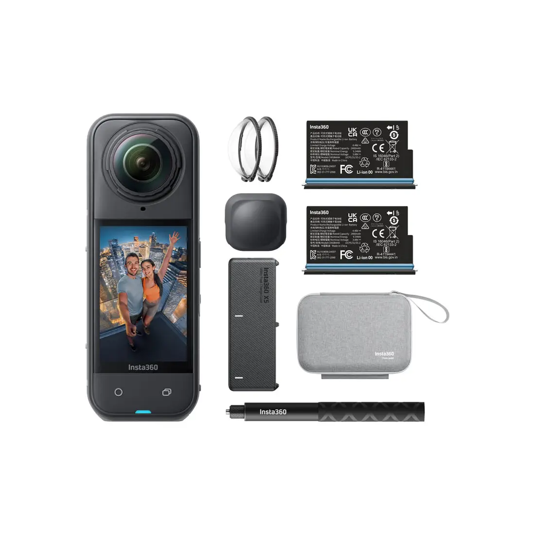 Ֆոտոխցիկ Insta360 X5 8K 360 Action Camera Essential Bundle